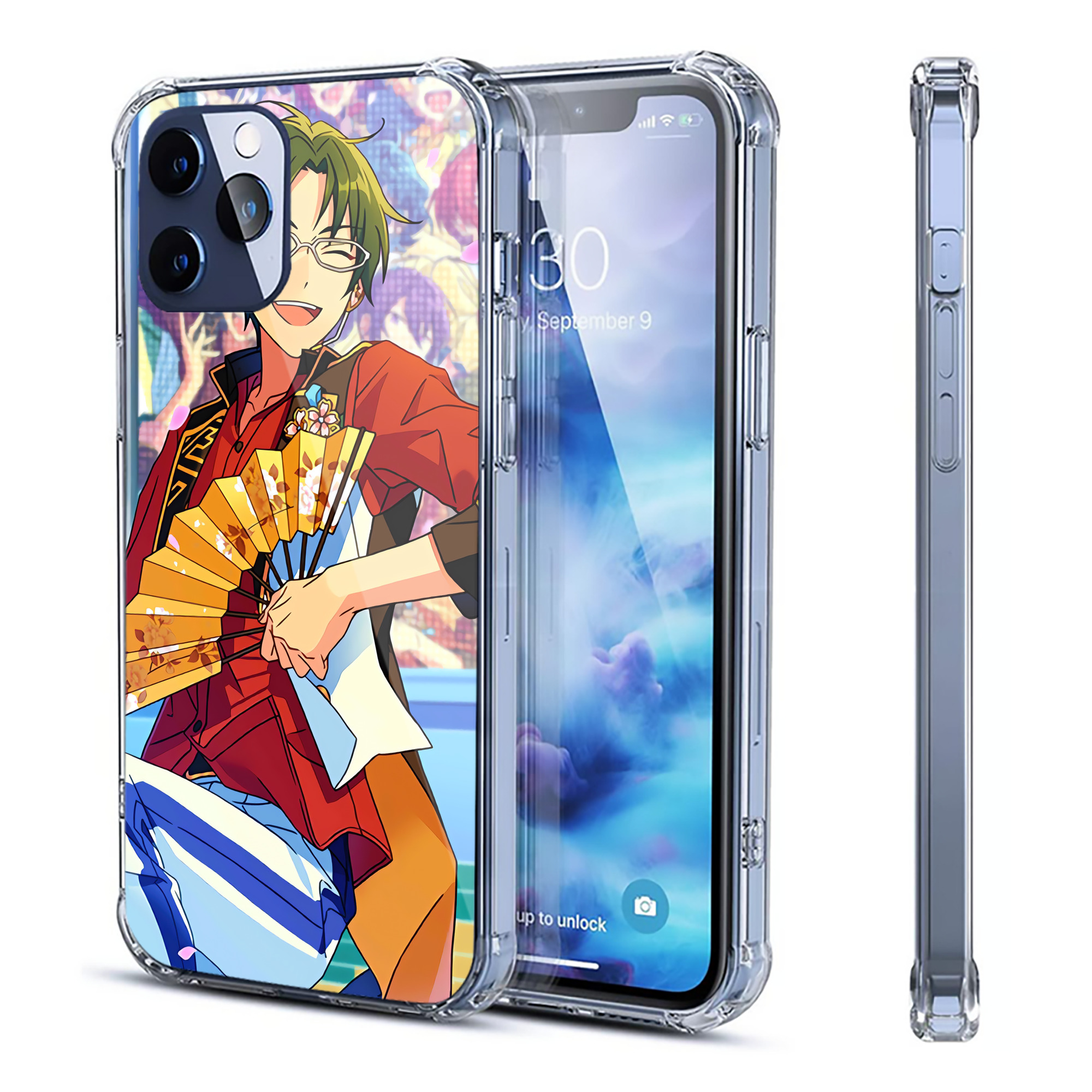 （画像用） あんさんぶるスターズ! Ensemble Stars 【iPhone 12シリーズ対応】透明スマホケース（クリアソフトケース）